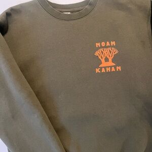 Noah Kahan Stick Season Forever Tour Merch 2024 Olive Green Sweater, Medium